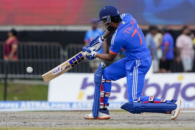 Tilak Varma scores hundred against Meghalaya in SMAT 2024-25 opener; third in a row in T20s