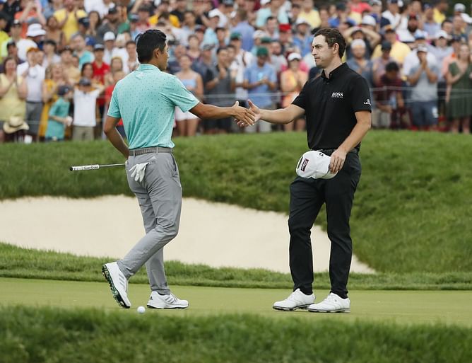 Collin Morikawa & Patrick Cantlay jump in to celebrate as Nelly Korda’s sister Jessica posts Thanksgiving family photo