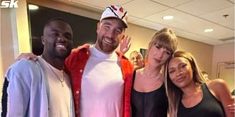 In Pictures: Frances Tiafoe and girlfriend Ayan Broomfield enjoy quality time with Taylor Swift & boyfriend Travis Kelce during Chiefs vs Broncos