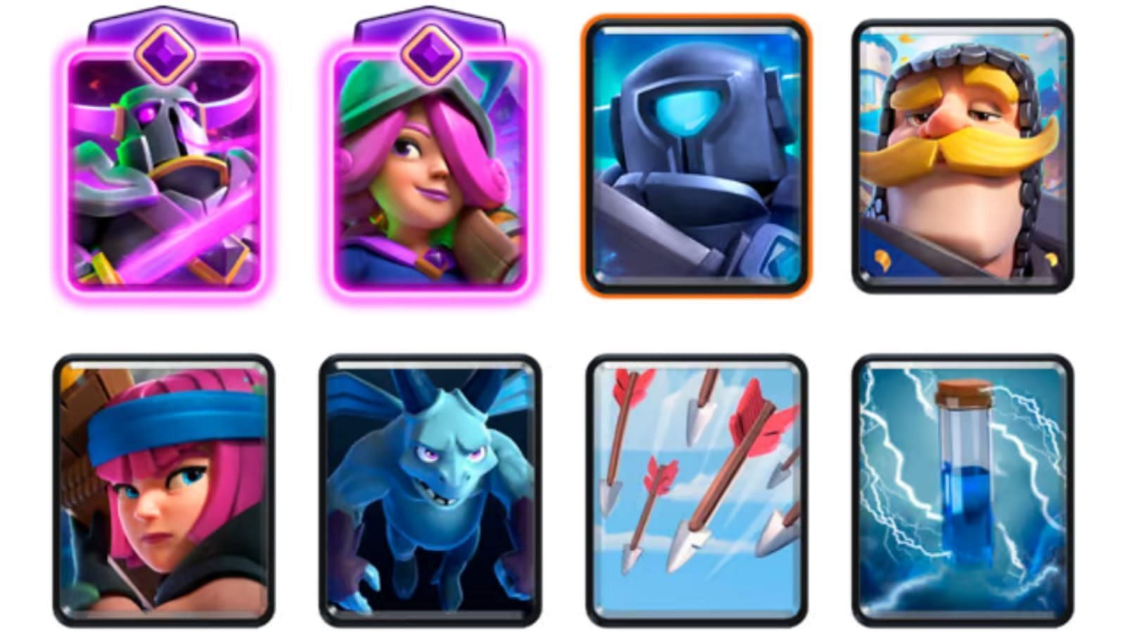 EvoMusk Evo Pekka FC deck in Clash Royale (Image via SuperCell)