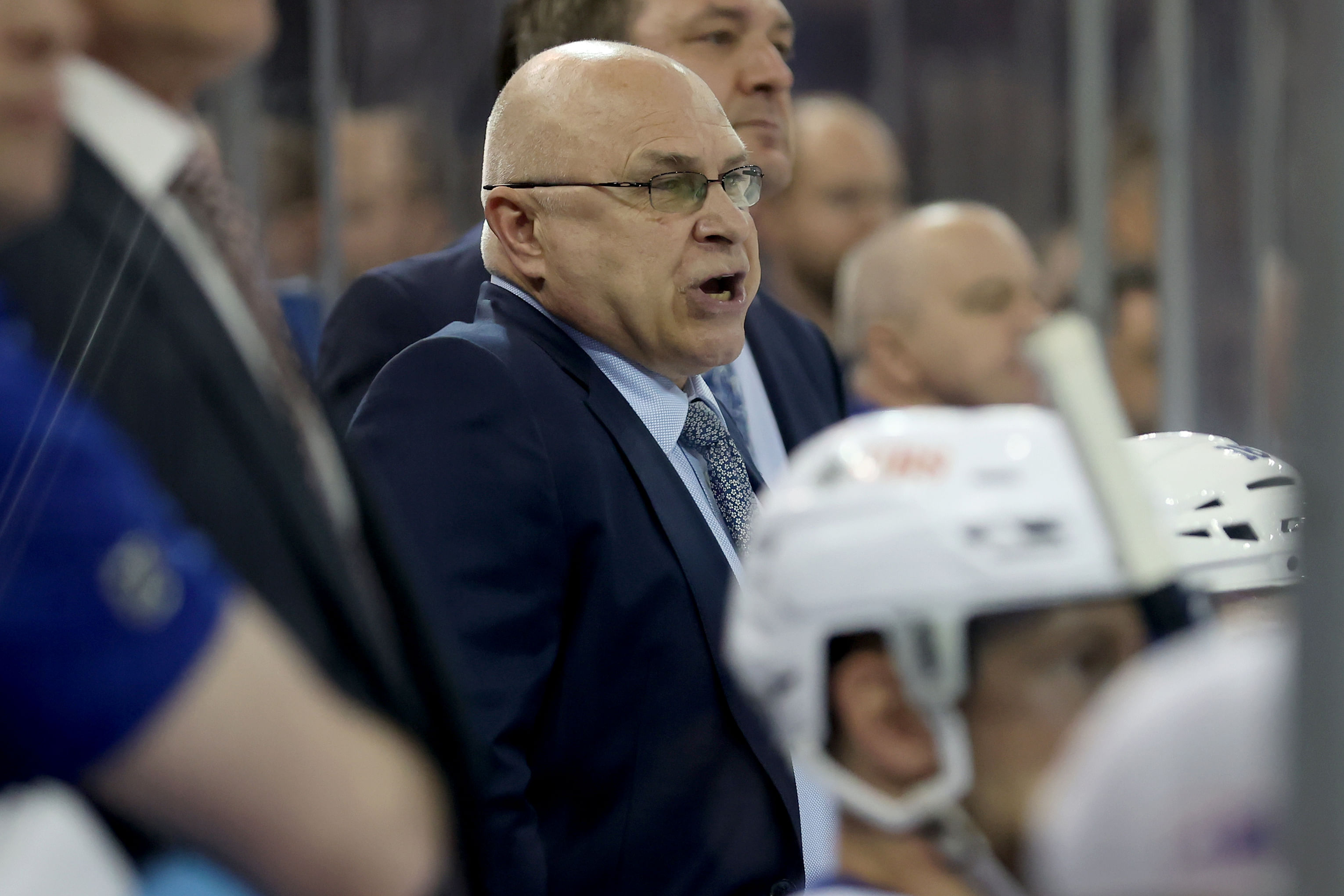 Barry Trotz likes what he has seen from his team lately (Imagn)