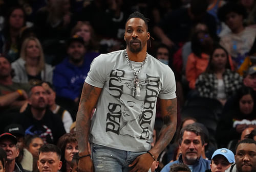 Dwight Howard challenges Shaquille O'Neal to a boxing match. (Photo: IMAGN)