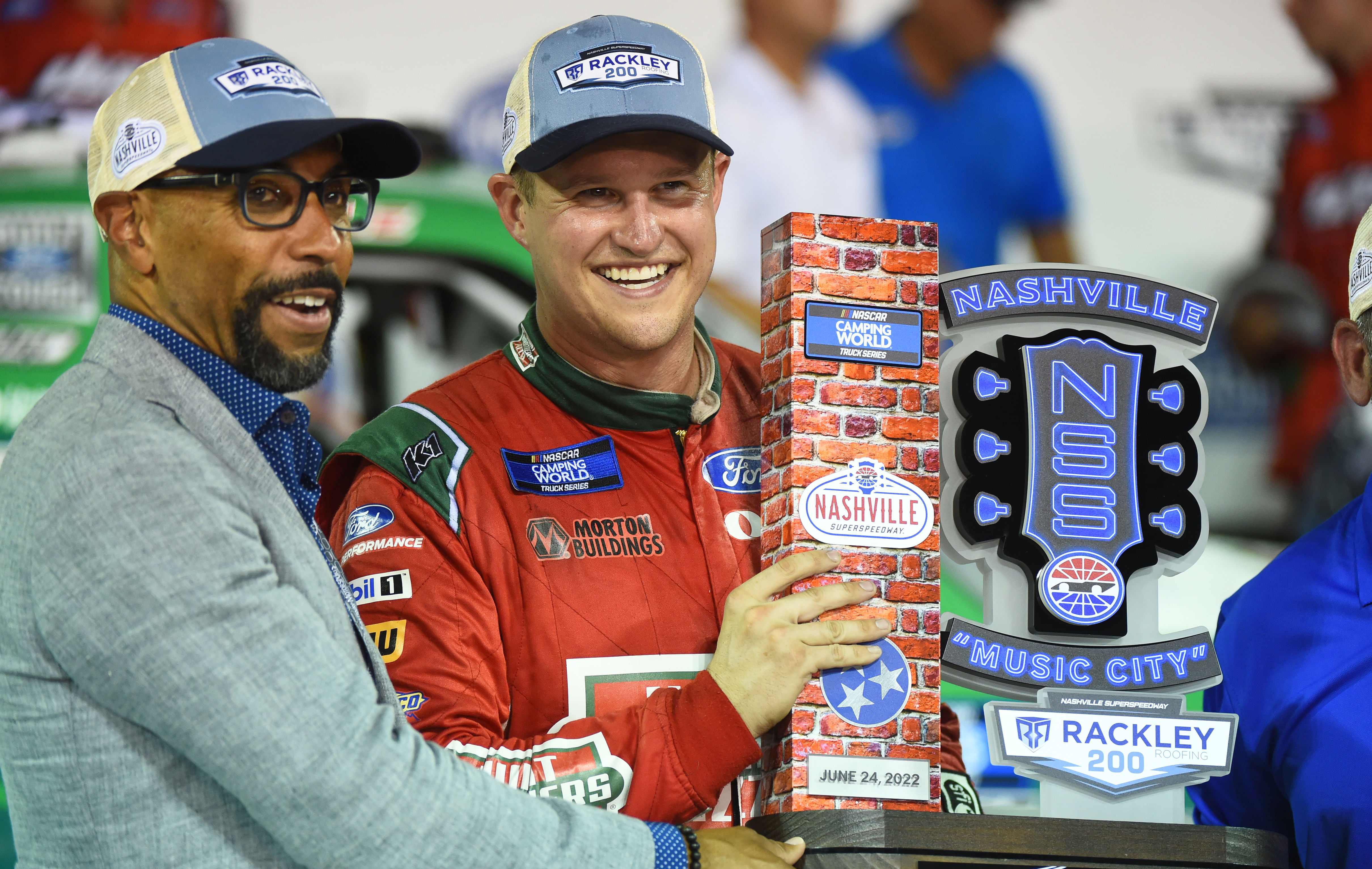 Ryan Preece at the Rackley Roofing 200  (Image Source: Imagn)