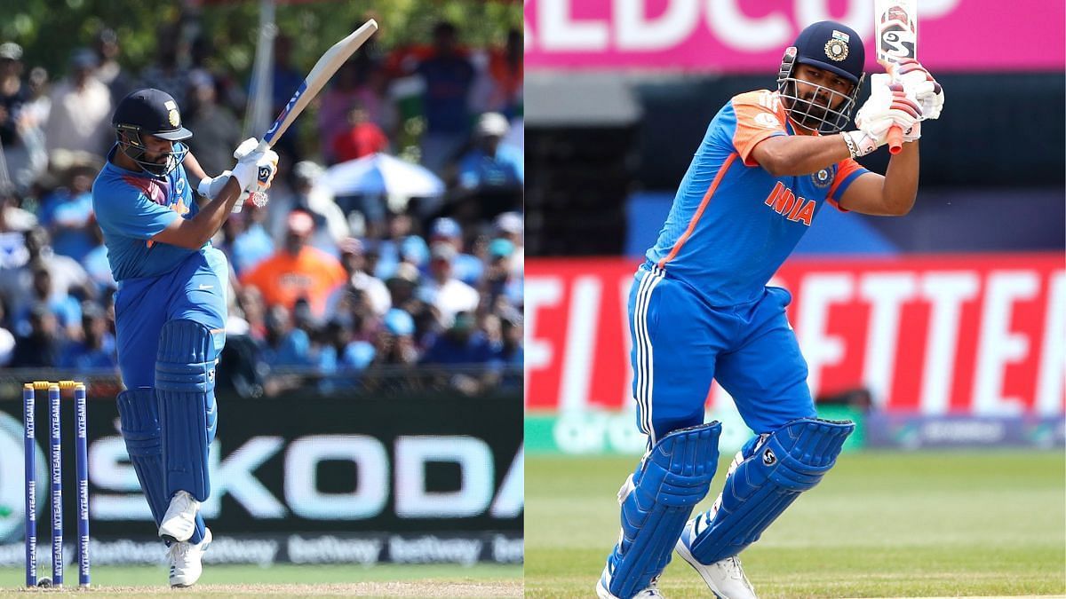 रोहित शर्मा और ऋषभ पंत (Photo Credit_@BCCI)