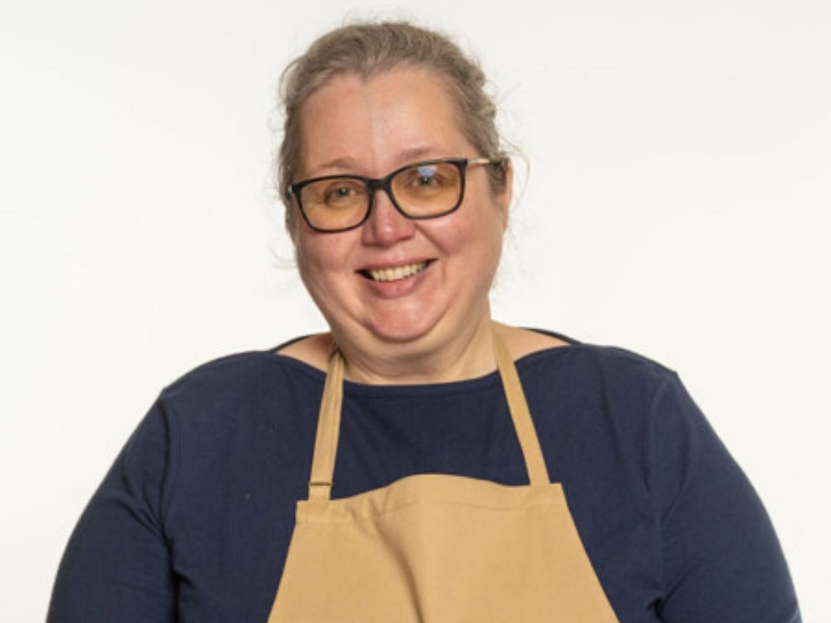 Gill of The Great British Bake Off 2024 (Image via https://thegreatbritishbakeoff.co.uk/)