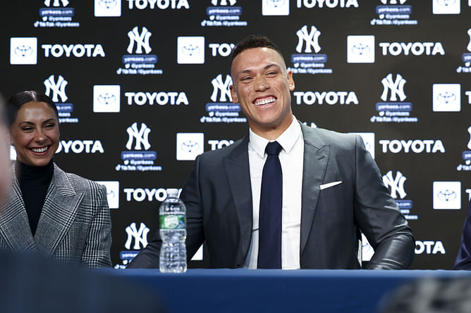 In Photos: Aaron Judge hits a homer in holiday gifting with special fragrance for the festive season