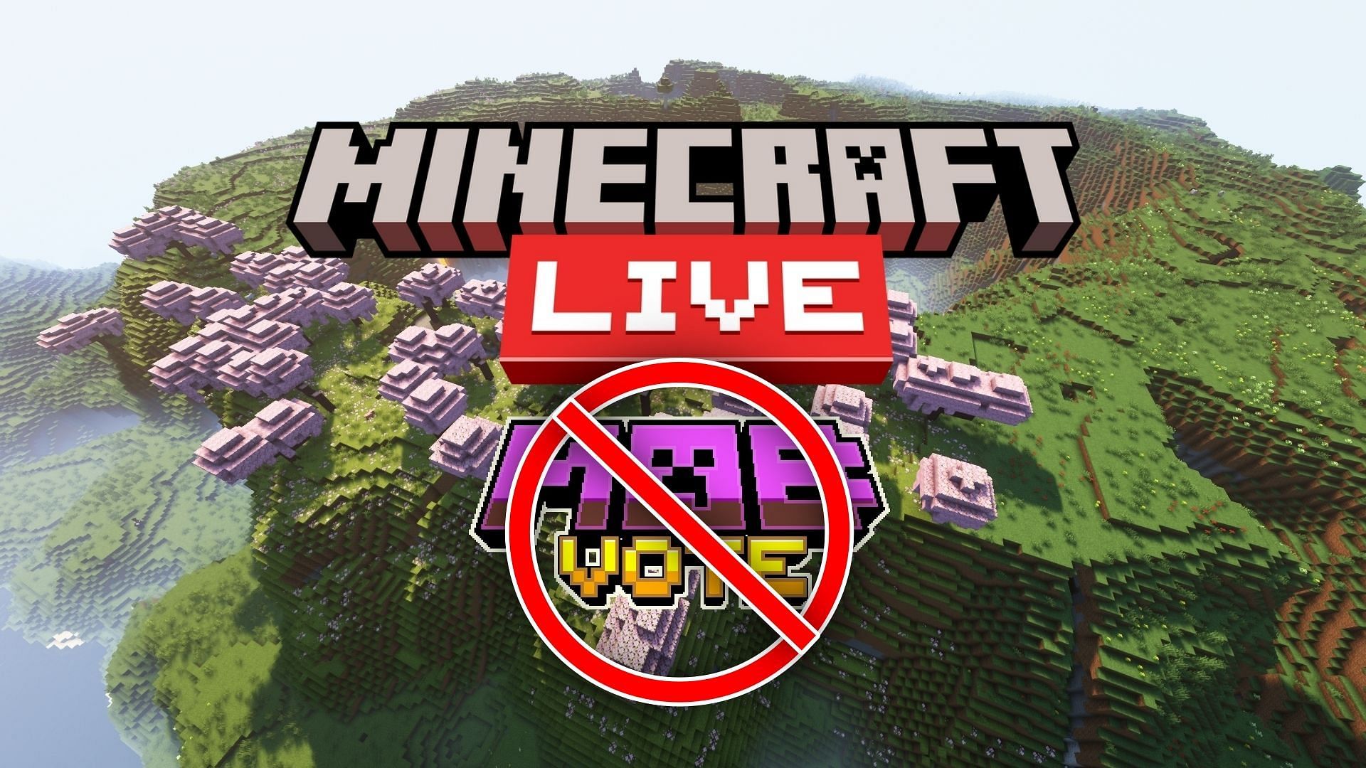 Mob vote was finally removed from Minecraft Live (Image via Mojang Studios)