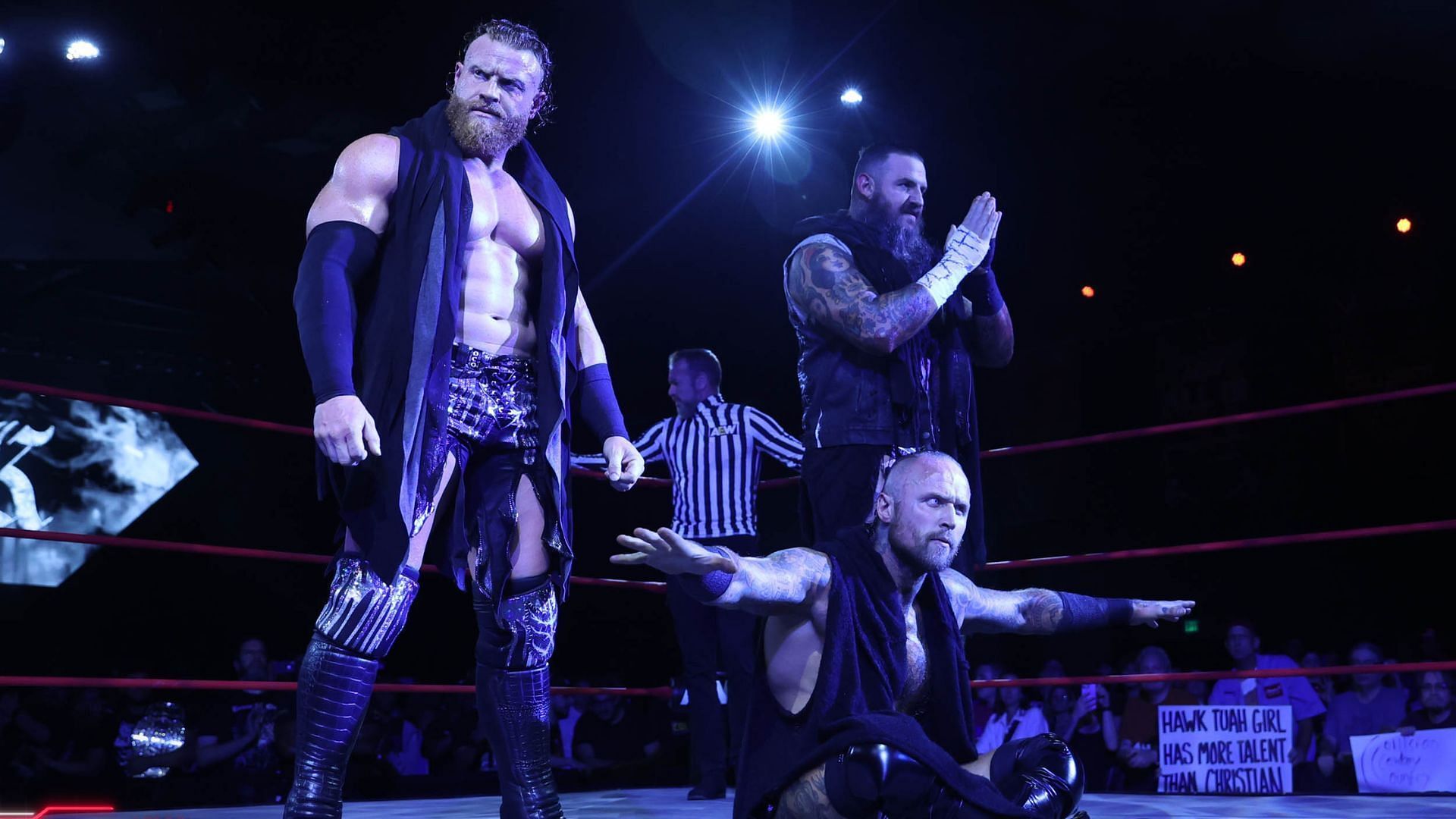 House of Black is one of the most dominant factions in AEW [photo courtesy of AEW