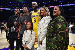 Watch: LeBron James' daughter Zhuri James gets shots up ahead of brother Bronny James' NBA G League debut