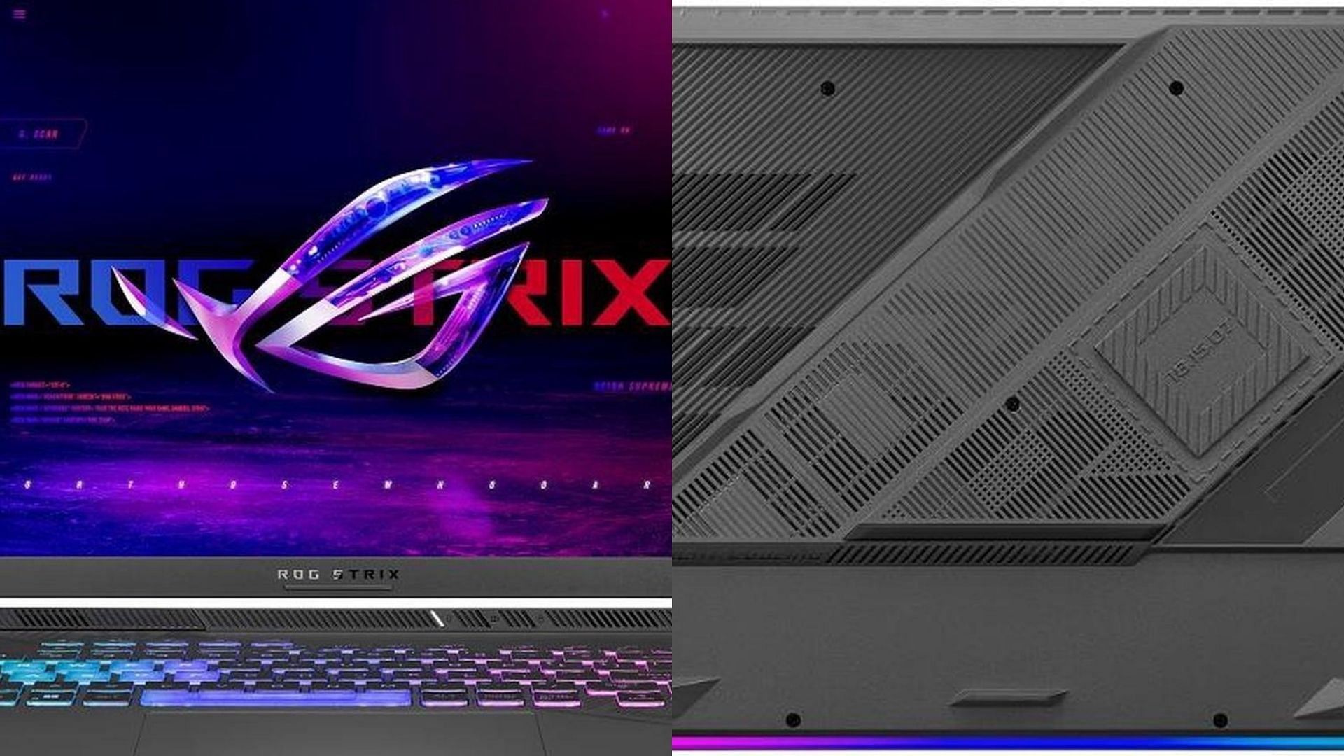 The ASUS ROG Strix gaming laptop goes on sale for Black Friday 2024 (Image via AUS)