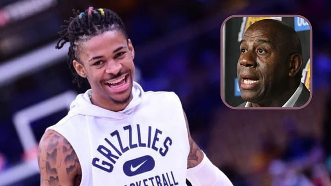 Magic Johnson blown away by Ja Morant’s wild 360 layup over Nets center