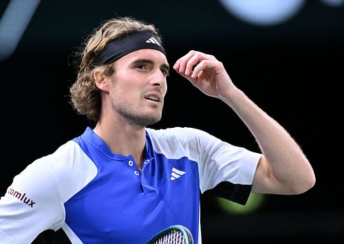 Alexander Zverev v Stefanos Tsitsipas - Rolex Paris Masters 2024 Tennis Tournament - Source: Getty