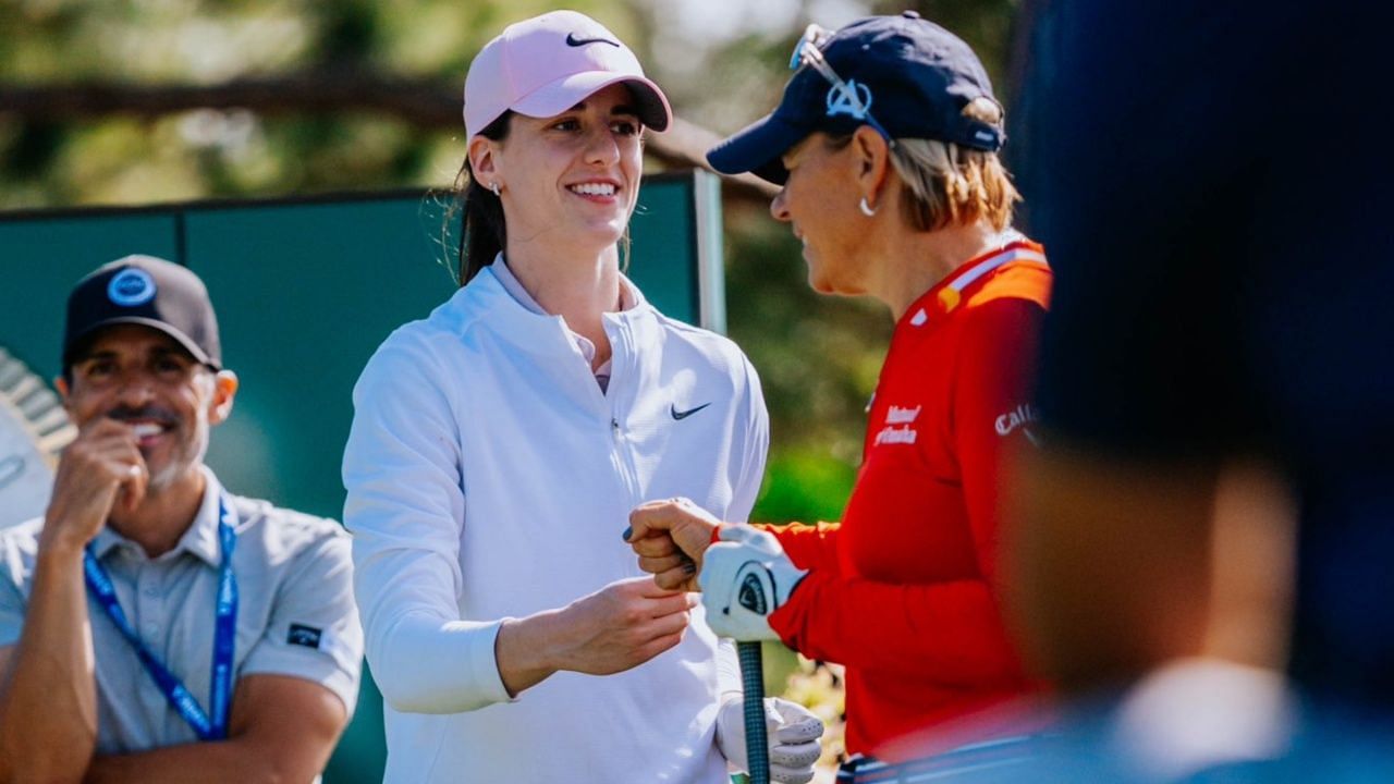 Woman hit by Caitlin Clark&rsquo;s viral golf shot reveals blood clot mark on TikTok [Photo Credit: X/@LPGA]