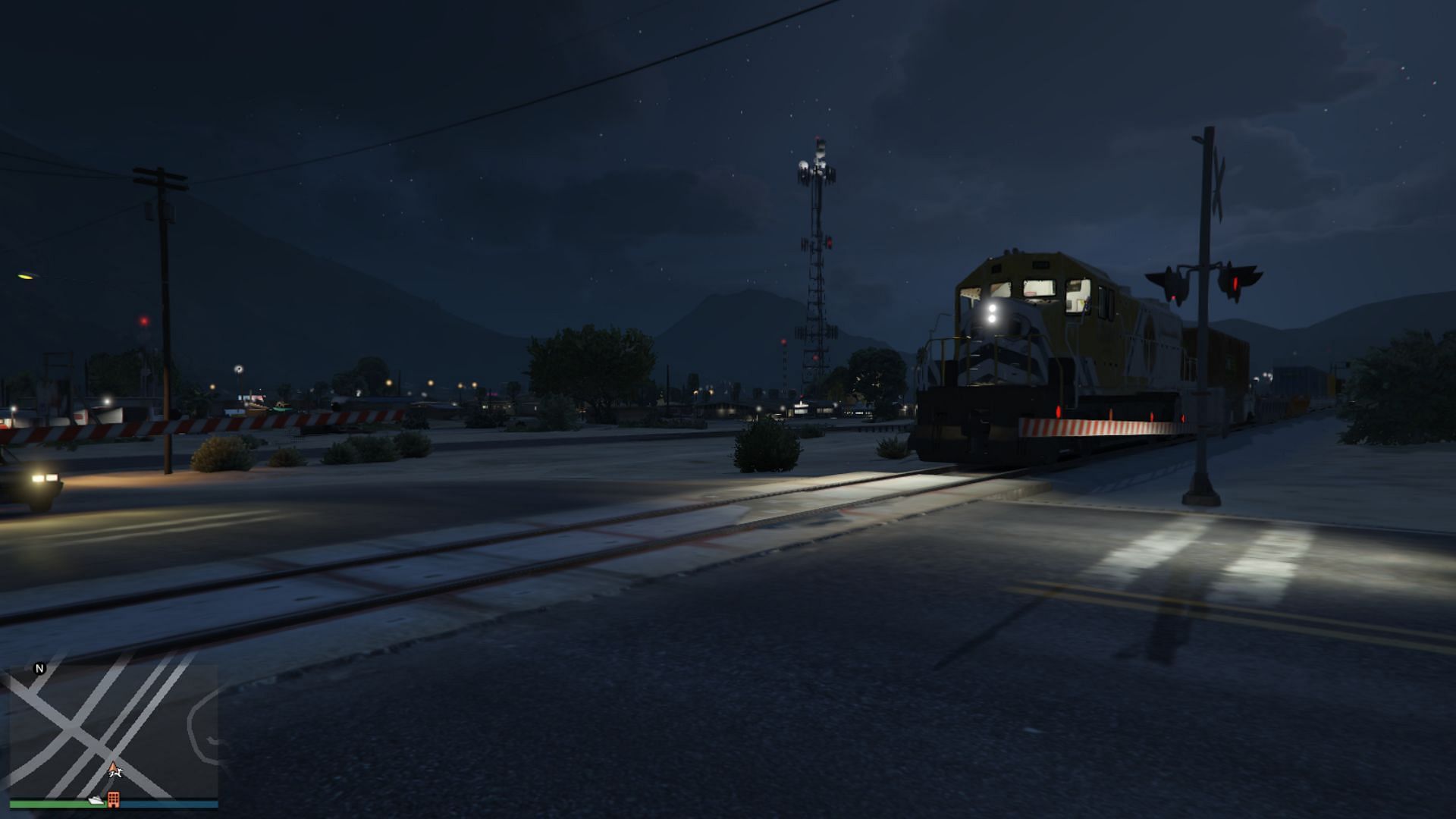 The GTA Online Auto Shop Contracts guide readers will have to loot a train in this mission (Image via Rockstar Games)