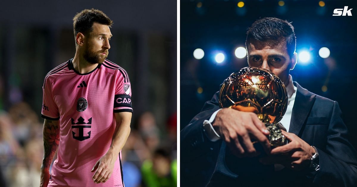 Lionel Messi sent a message to Rodri following his Ballon d&rsquo;Or win
