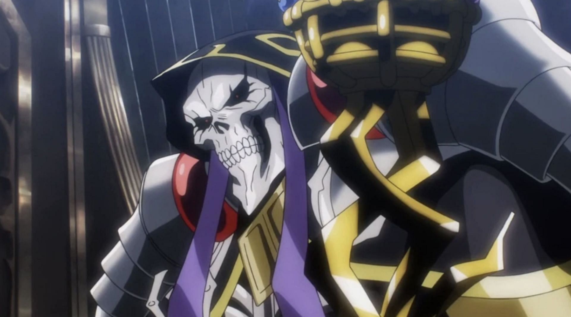 Ainz Ooal Gown as seen in anime (Image via Madhouse)