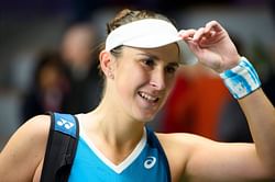 PICTURE: Belinda Bencic and daughter Bella partner together for adorable workout session