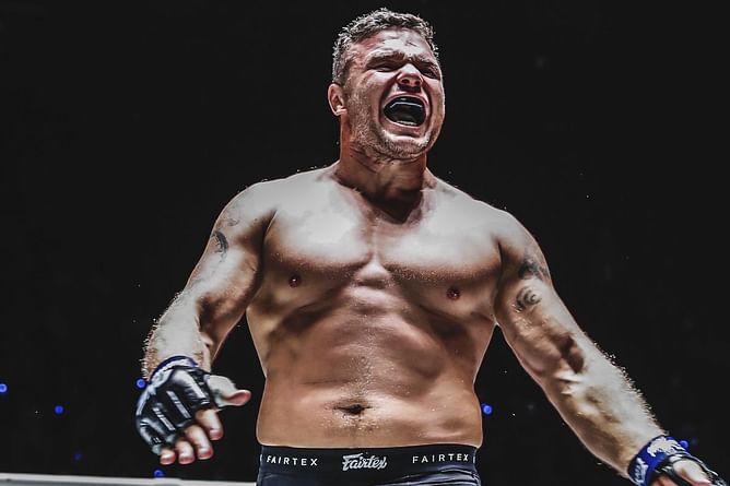 “I just wanted to see my abs” - Anatoly Malykhin jokes about what motivated him to add middleweight belt to his collection
