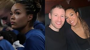 Napheesa Collier's husband Alex Bazell reacts to Lynx superstar's praise for UConn coach Geno Auriemma's historic milestone