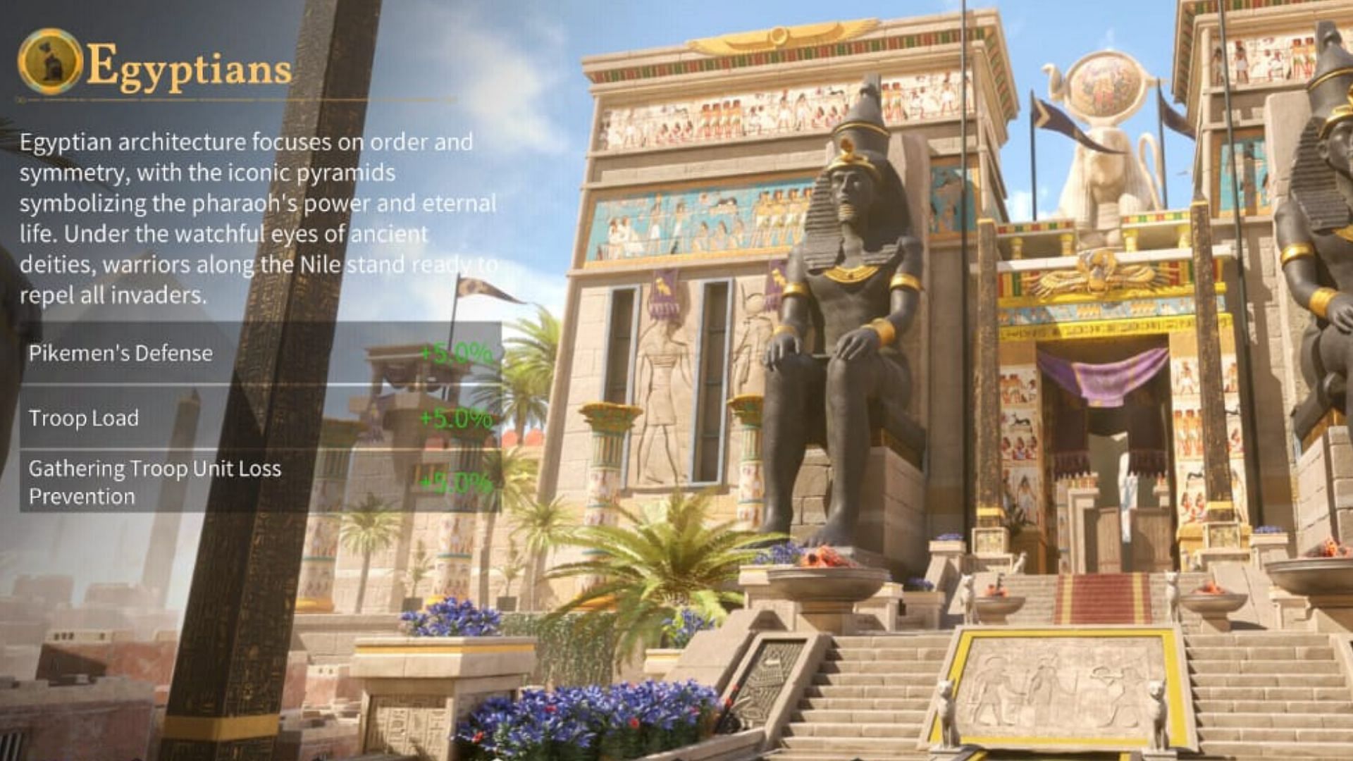 The Egyptian Civilization (Image via Level Infinite)