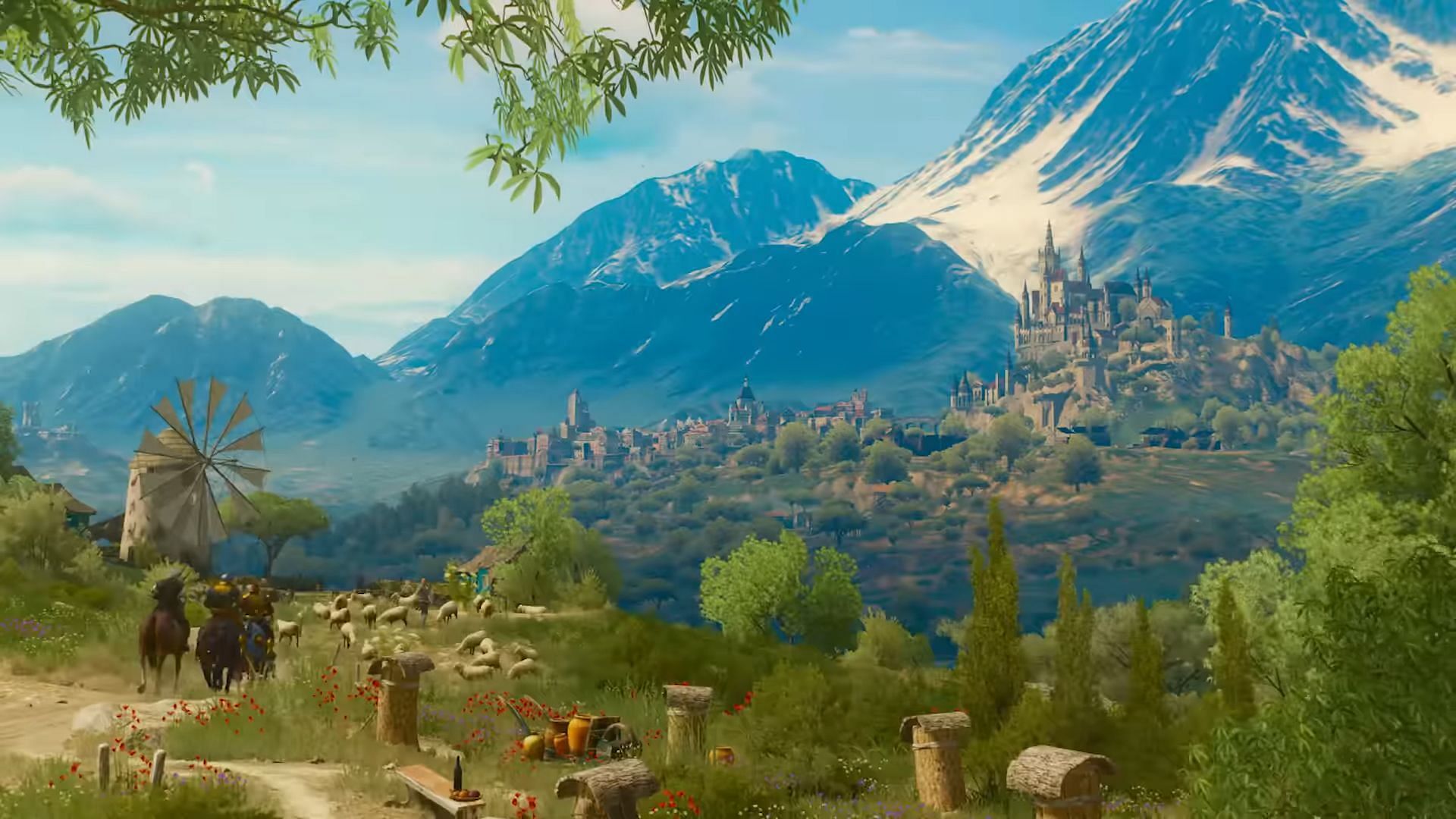 A still from The Witcher 3: Blood and Wine (Image via CD Projekt)