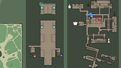 Power switch and D-2 extract location on the Reserve map (Image via Battlestate Games II Tarkov Wiki)