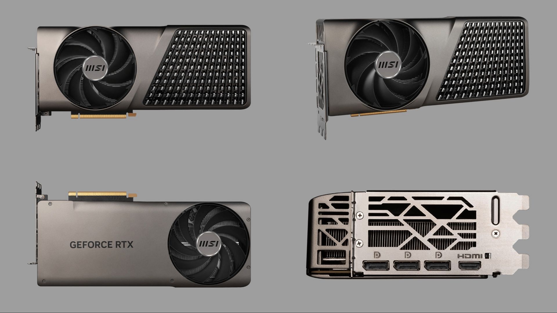 Taking a look at the design of the MSI Expert GeForce RTX 4070 Ti Super (Image via MSI)