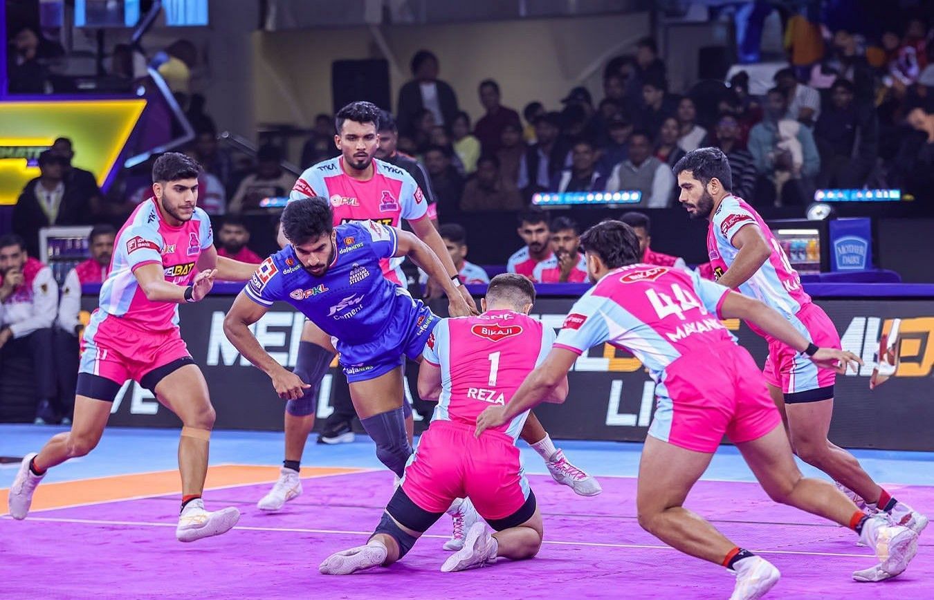 जयपुर पिंक पैंथर्स टीम (Photo Credit - @JaipurPanthers)