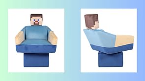 Minecraft announces funny Steve chair, priced at nearly $400