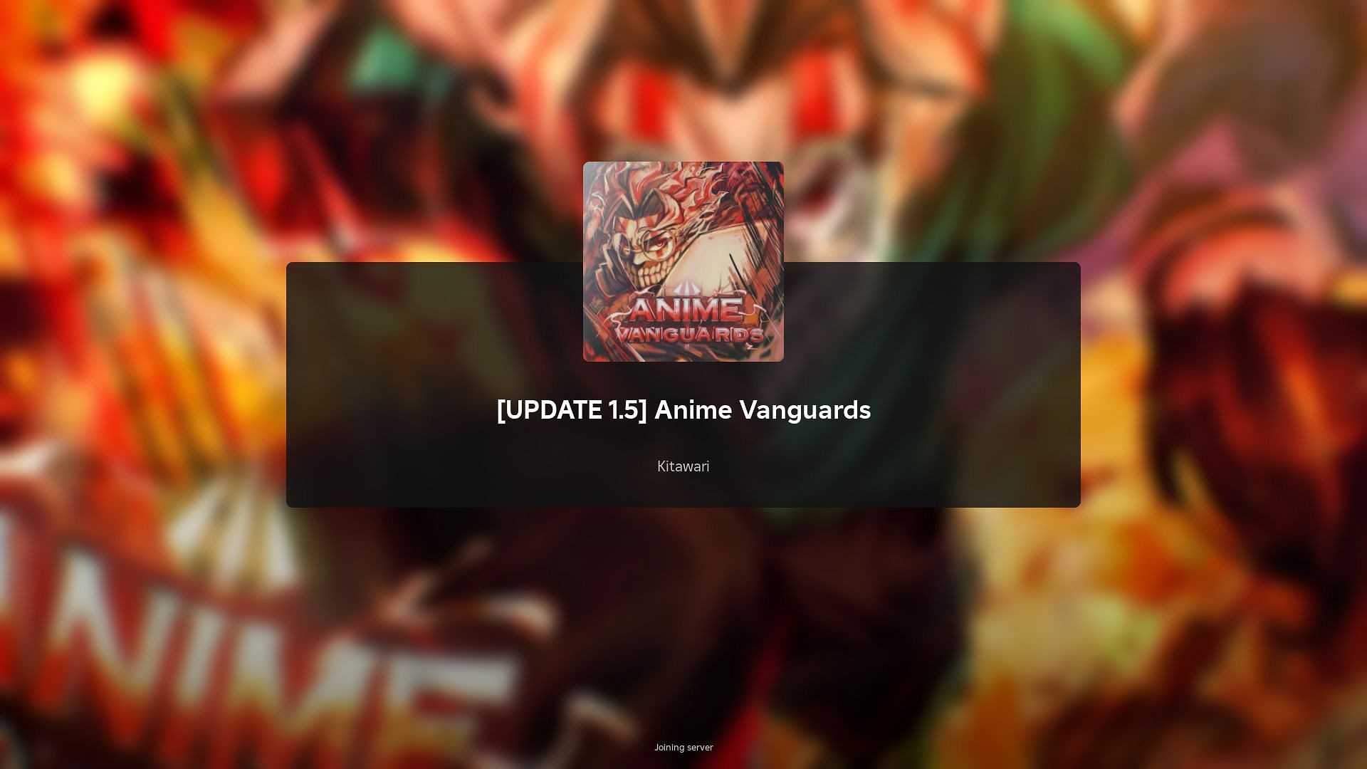 Anime Vanguards Update 1.5 patch notes