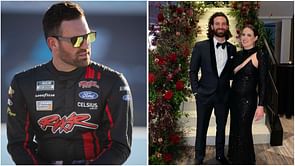 Corey LaJoie's wife Kelly turns heads in all-black chic outfit during night out in NASCAR offseason