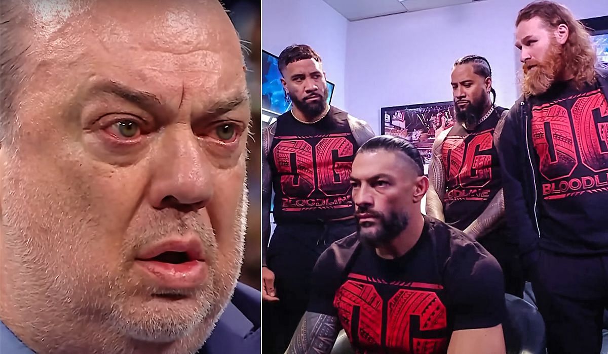 Paul Heyman number was out of service when Roman Reigns called him on SmackDown. [Image credits: WWE on X &amp; YouTube]