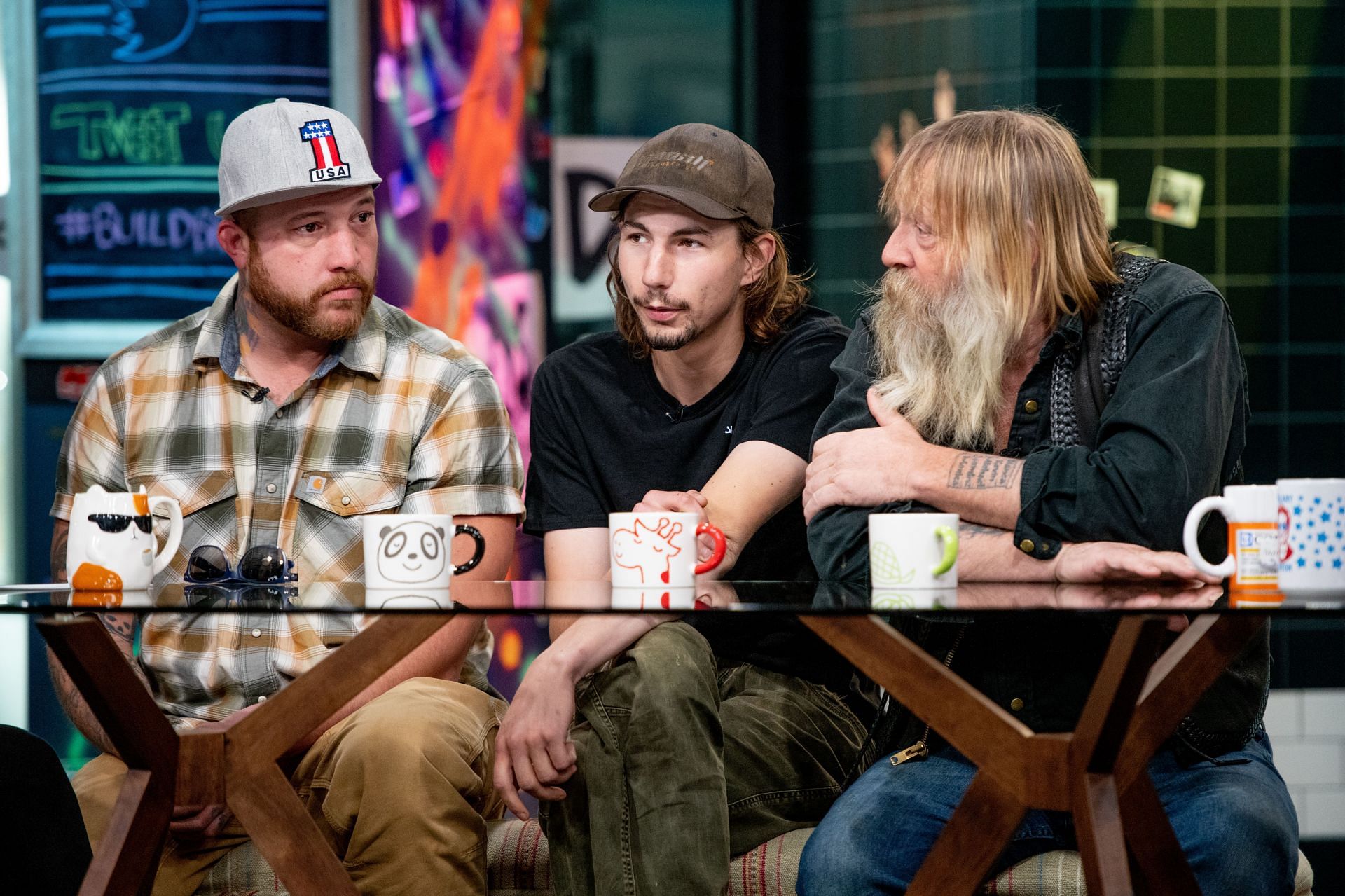 Rick Ness, Parker Schnabel, and Tony Beets discuss &quot;Gold Rush&quot; with Build Brunch at Build Studio (Image via Getty)