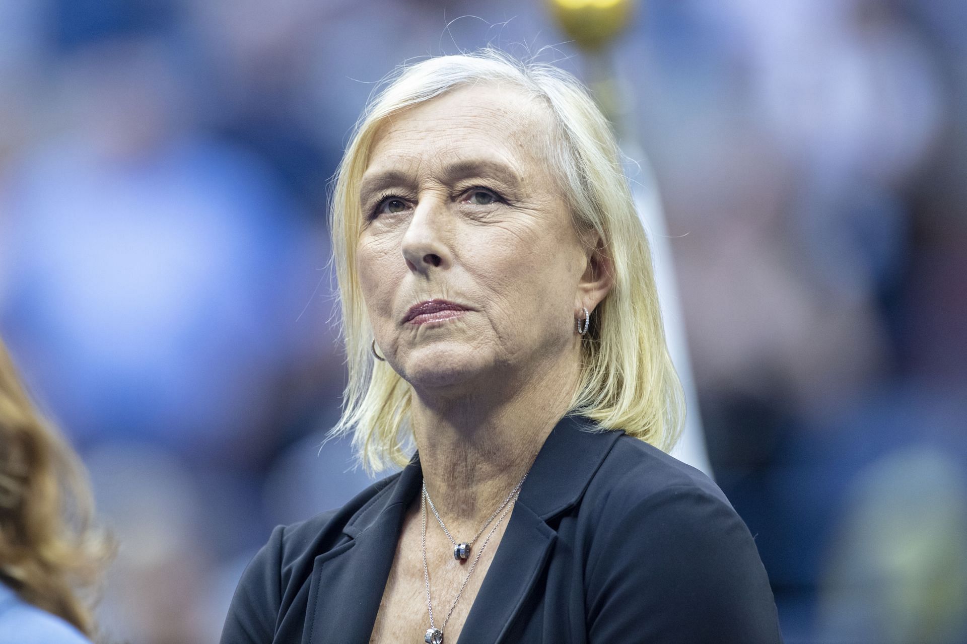 Martina Navratilova during the US Open Tennis Championship 2022 - Source: Getty