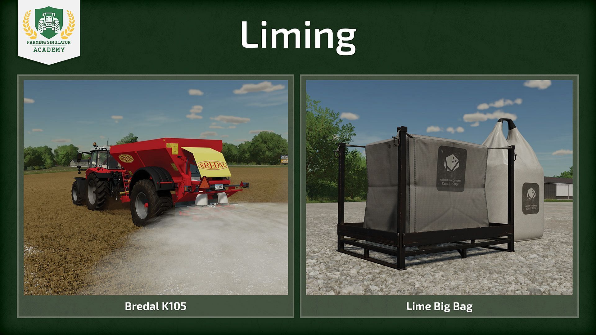 Liming in FS 25 (Image via Giants software)