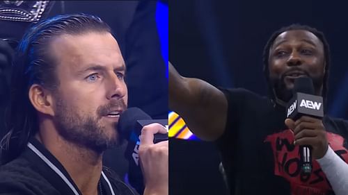 Adam Cole and Swerve Strickland had a tense confrontation on Dynamite in March [Source: AEW's YouTube channel]