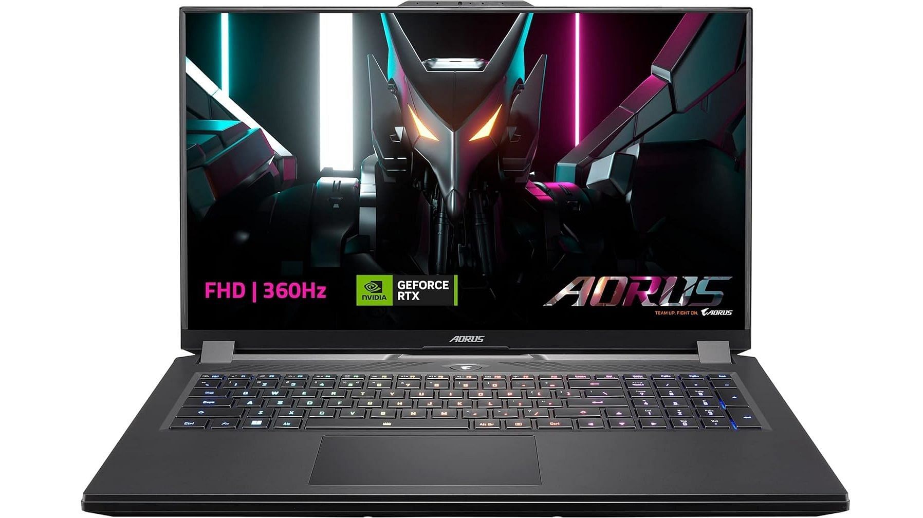 The GIGABYTE AORUS 17H (Image via GIGABYTE)