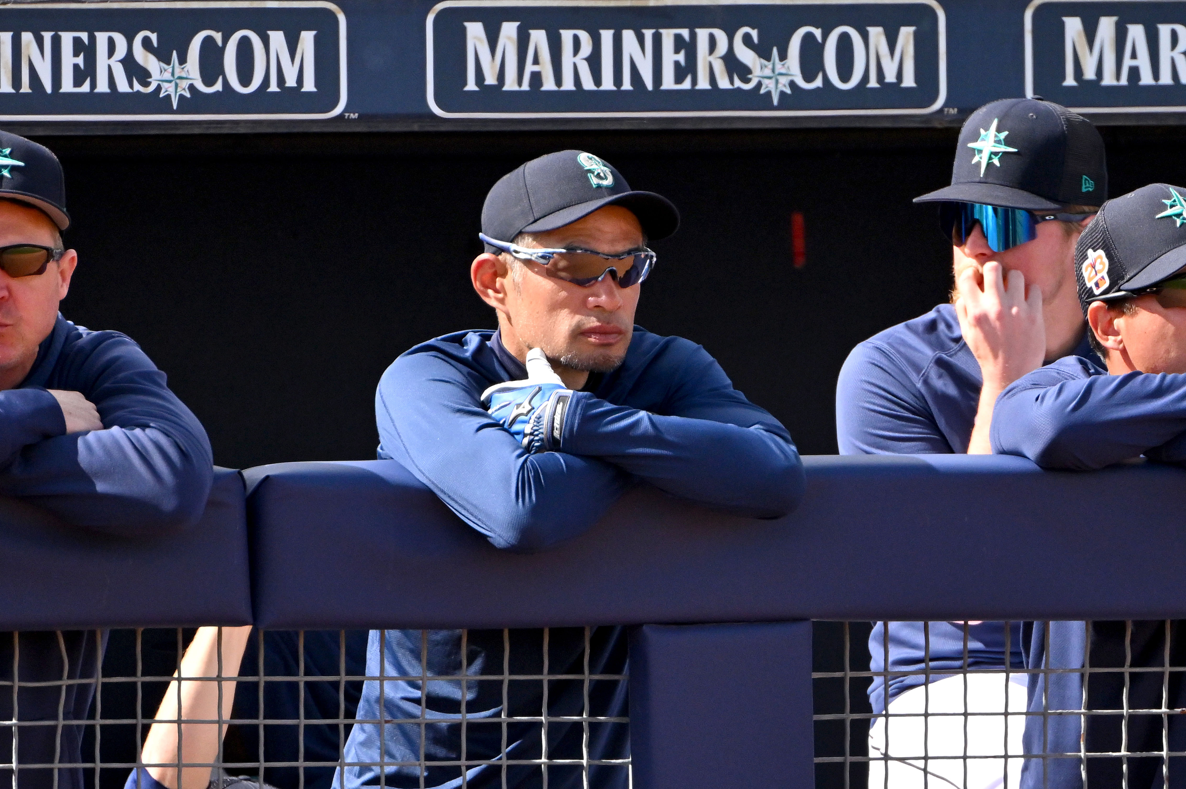 Ichiro Suzuki spoke on the modern strike zone (Imagn)