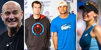 "I gotta admit, I was worried" - Andre Agassi, Eugenie Bouchard amusingly claim they confused Andy Roddick with Andy Murray ahead of pickleball clash