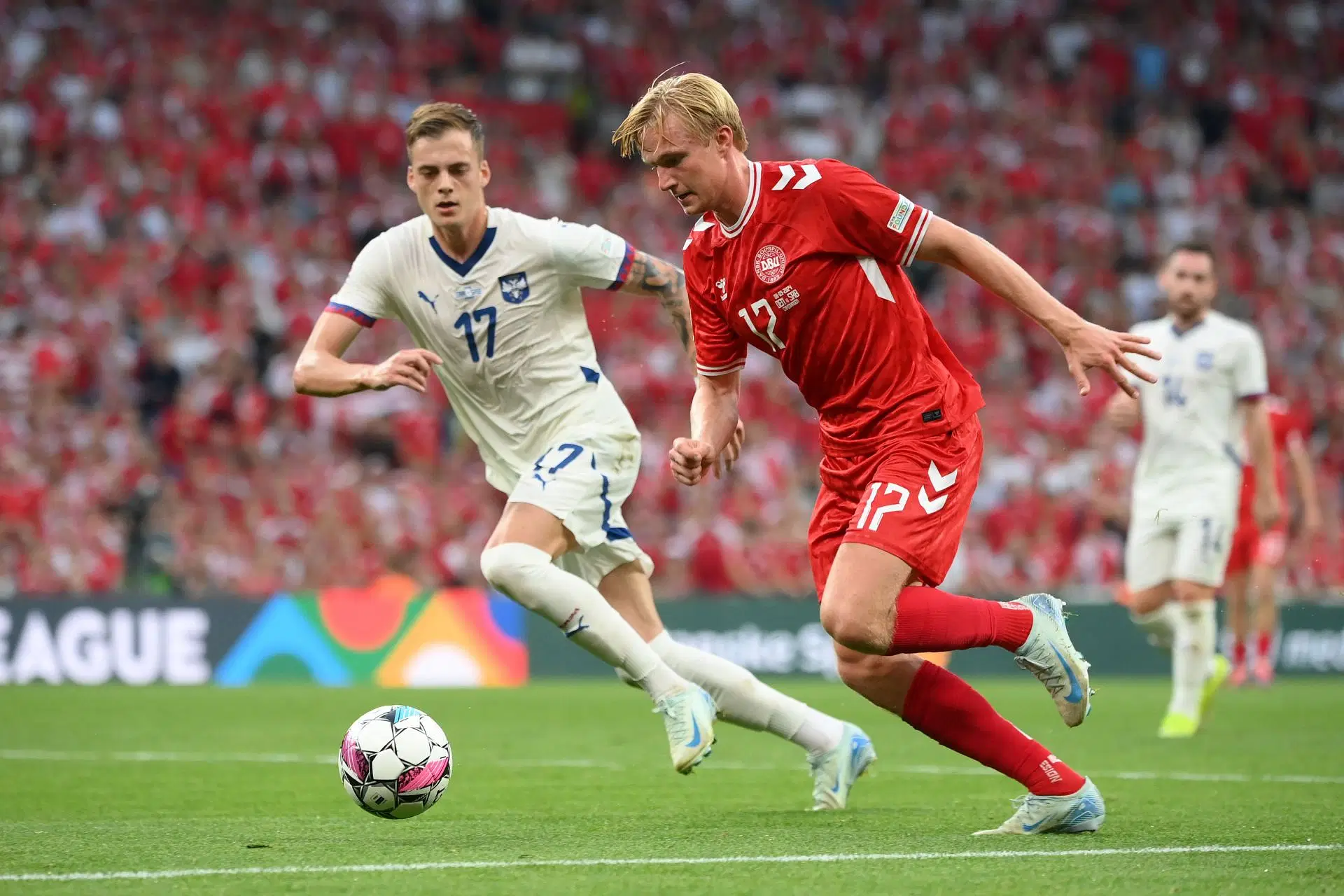Denmark v Serbia - UEFA Nations League 2024/25 League A Group A4 - Source: Getty