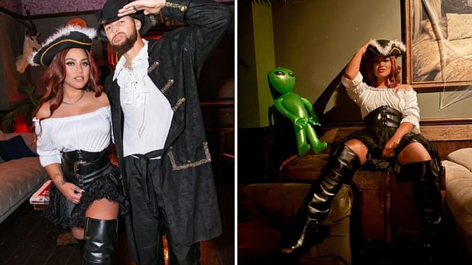 Steph Curry's wife Ayesha Curry reacts to sister-in-law Sydel Curry's comment on Halloween carousel