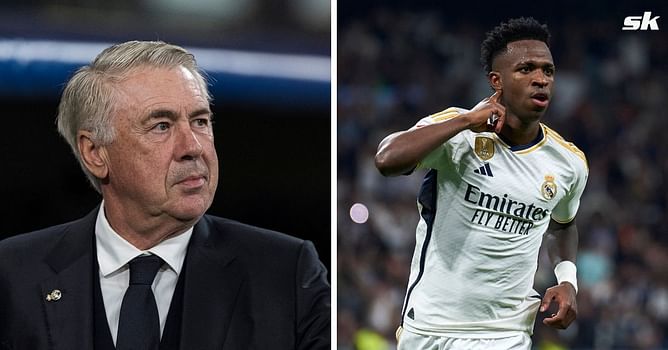“He is not sad because of what happened to him” - Real Madrid coach Carlo Ancelotti opens up on why Vinicius Jr is sad following Ballon d’Or snub