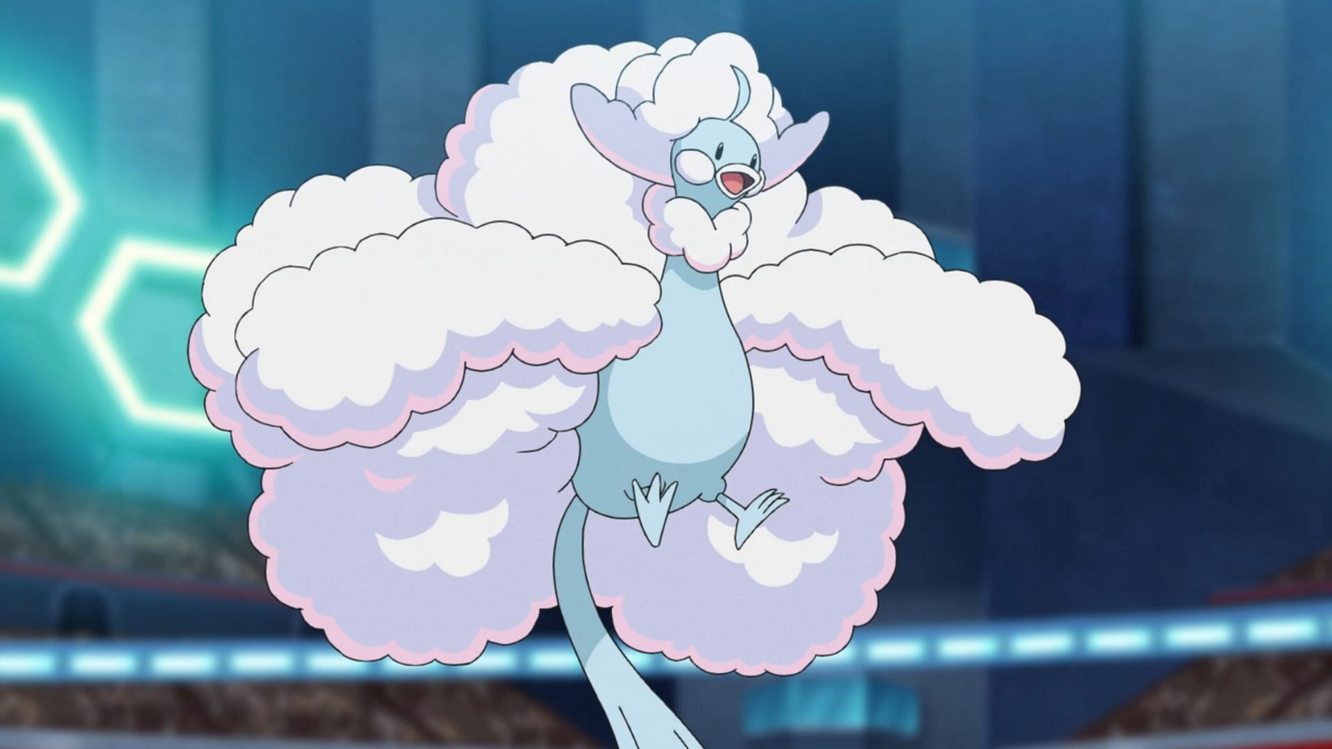 Mega Altaria in the anime (Image via TPC)