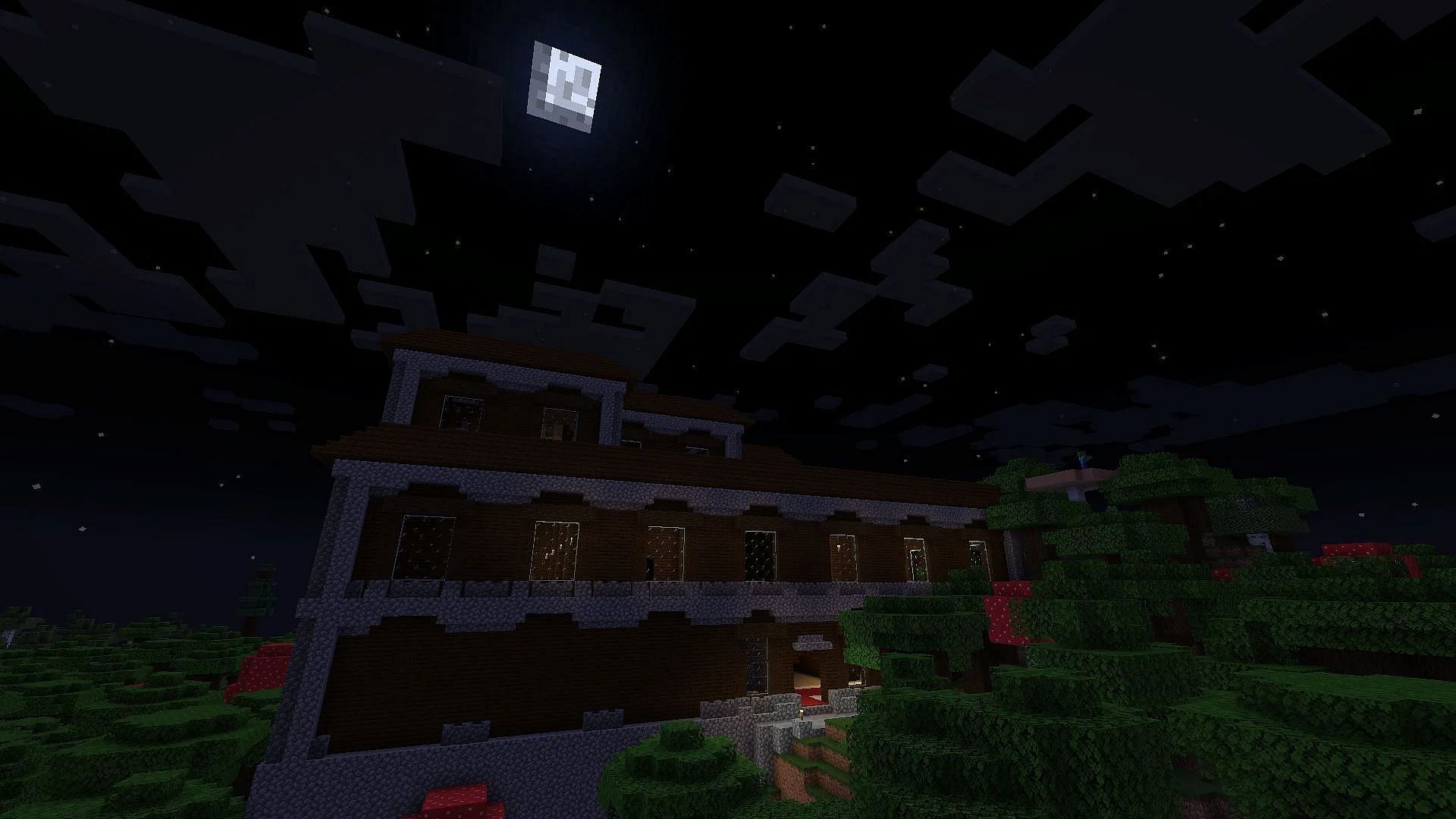 Woodland mansion can have resin bricks (Image via Mojang)