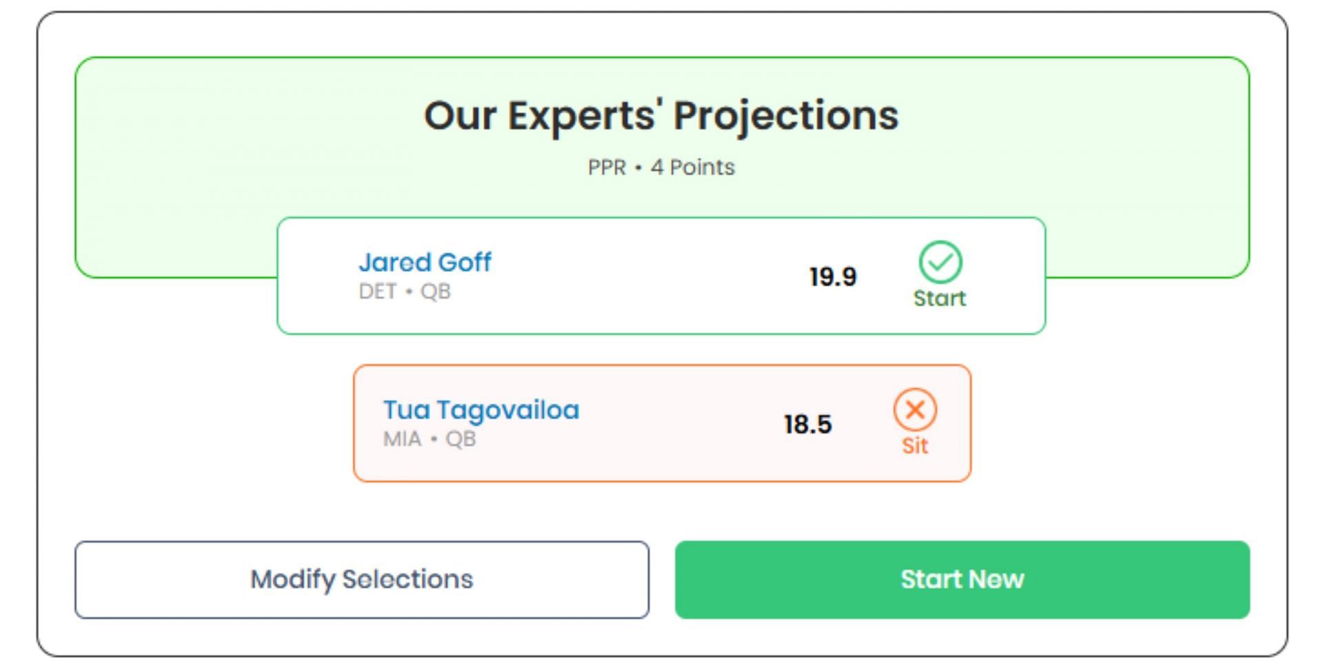 Pick Goff over Tagovailoa