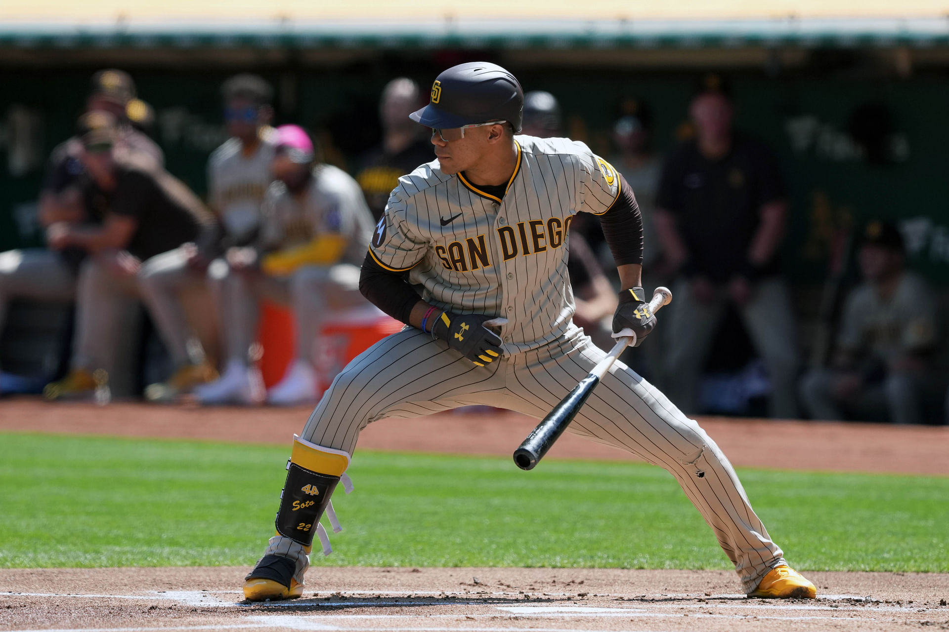 Juan Soto played 214 regular season games for the Padres before joining the Yankees (Photo Credit: Imagn)