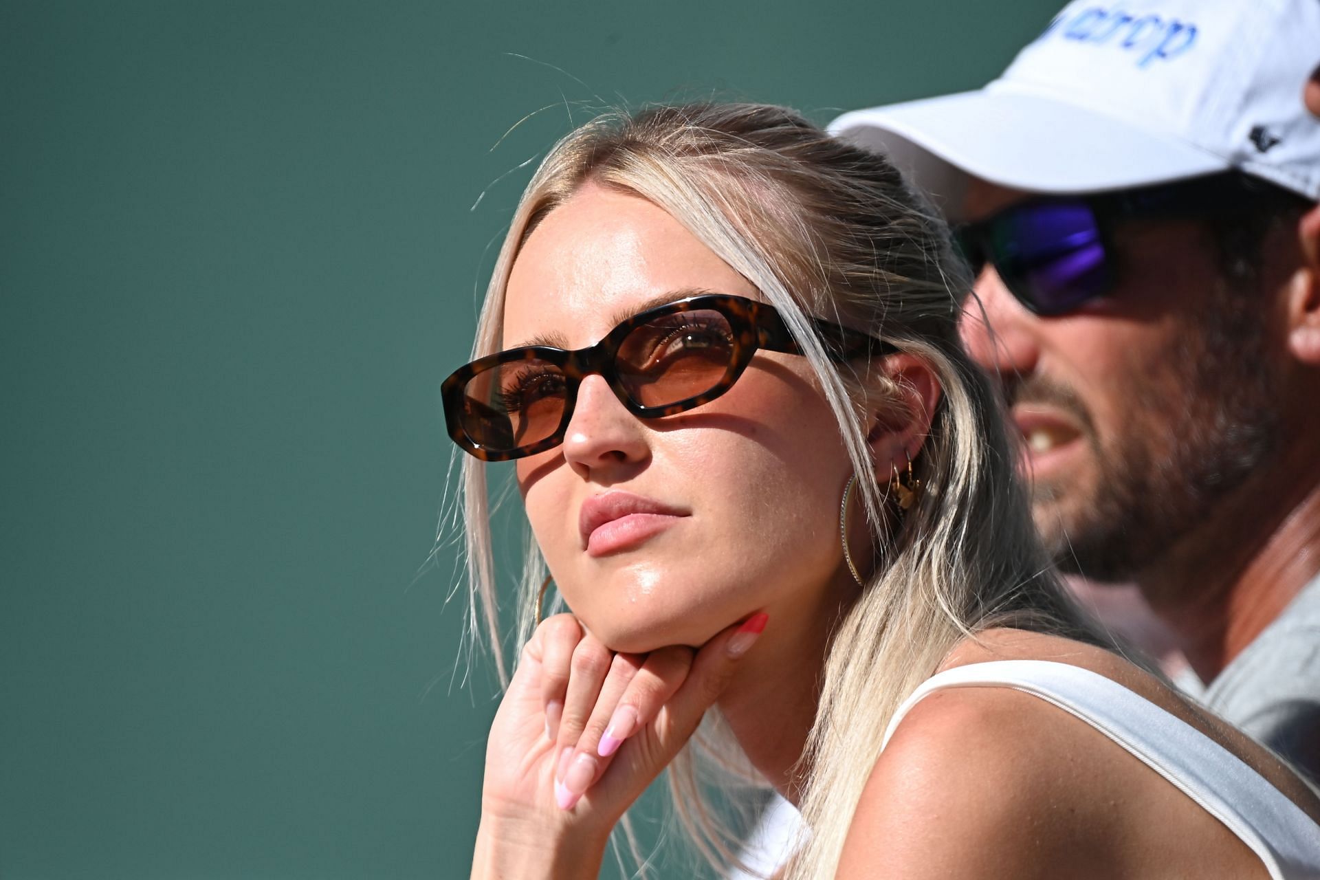 Morgan Riddle at the 2024 BNP Paribas Open - (Source: Getty)