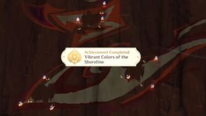 How to get Vibrant Colors of the Shoreline achievement in Genshin Impact
