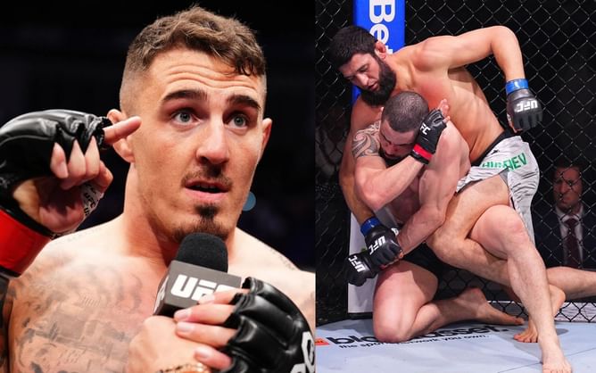 Tom Aspinall showers praise on Khamzat Chimaev's dominant win over Robert Whittaker at UFC 308