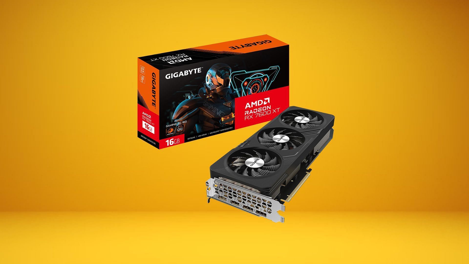 Gigabyte Radeon RX 7600 XT (Image via Gigabyte)